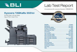 bli 5551ci lab test report